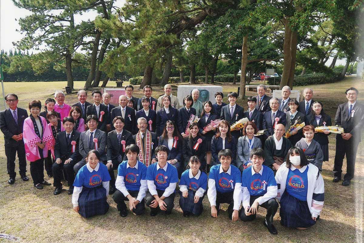 Participated in “Celebration of Monument to Chiune and Yukiko Sugihara” in Numazu City
